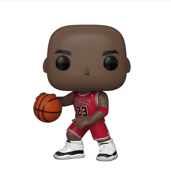 Michael Jordan NBA Chicago Bulls Red Funko Pop Basketball 75 - Picture 2 of 8